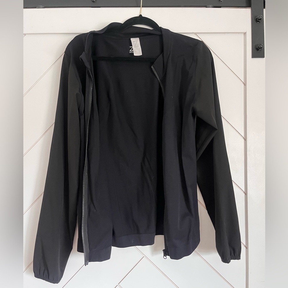 Zella Black Zip Up Athletic Jacket
